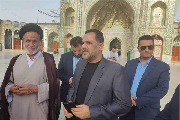 حضور وزیر ارتباطات و فناوری اطلاعات پاکستان در استان قم