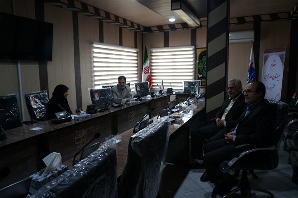 برگزاری جلسه پدافند غیر عامل در اداره کل ICT قم