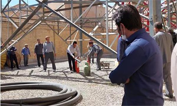 برگزاری مانور قطعی برق در اداره کل ارتباطات و فناوری اطلاعات استان قم