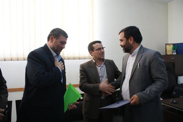 برگزاری جلسه معارفه مسئول حراست اداره کل با حضور جناب آقای پور قاسم مشاور محترم وزیر و رییس مرکز حراست