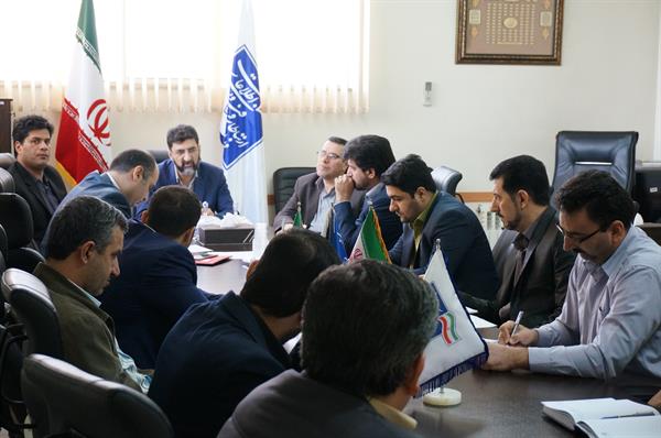 برگزاری جلسه تعیین سند تعاملی بین دستگاهی استان قم در اداره کل ارتباطات