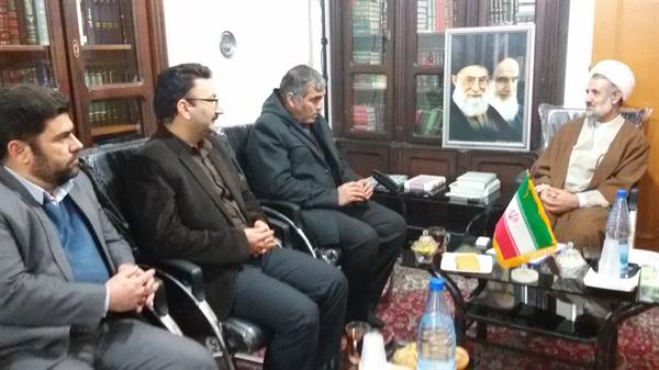 دیدار جناب آقای هانی مدیر کل ICT قم با حجت الاسلام والمسلمین ذوالنوری نماینده مردم شریف قم در مجلس شورای اسلامی