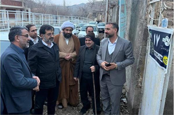 اولین پلاک هوشمند اماکن روستایی استان قم در شهرستان کهک نصب شد