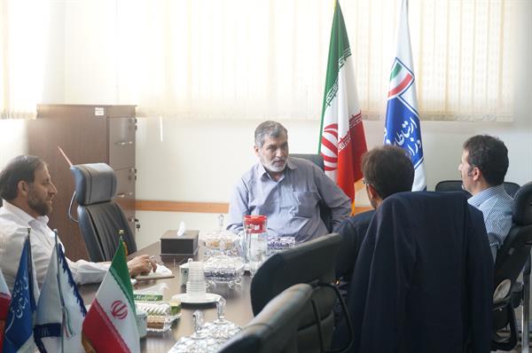 برگزاری جلسه با مسئولین شرکت شهرکهای صنعتی قم