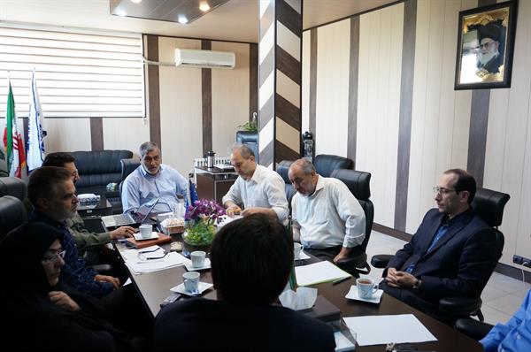 برگزاری دومین جلسه کارگروه دفاتر پیشخوان در محل اداره کل ICT قم به ریاست آقای هانی مدیر کل