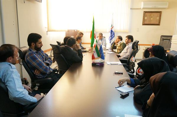 برگزاری جلسه شورای اداری