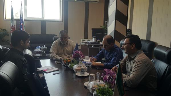 برگزاری جلسه توسط مهندس هانی مدیر کل ICT قم با مسئولین مرکز آپای دانشگاه قم