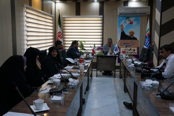 برگزاری مصاحبه مطبوعاتی بمناسبت هفته دولت توسط مدیر کل ICT قم